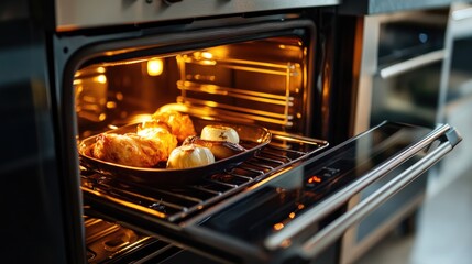 New electric ovens available at appliance retail location