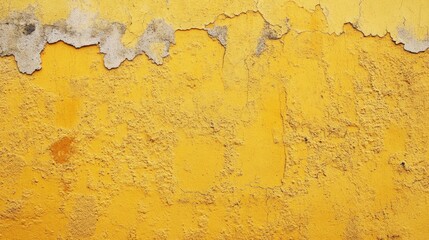 Vibrant yellow and orange textured cement wall backdrop