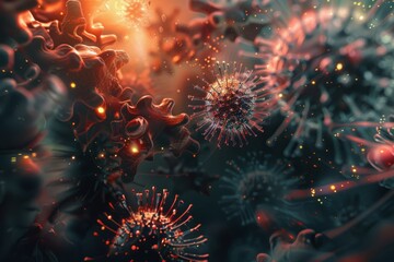 Microscopic World of Viruses