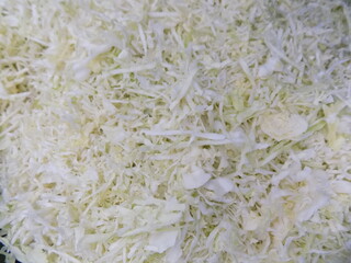 grated fresh cabbage