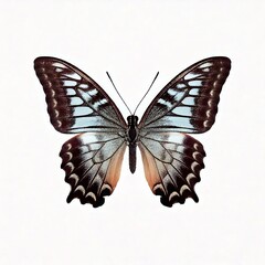 butterfly on white background