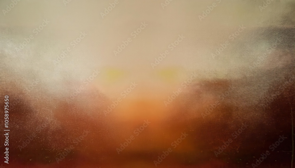 Poster ethereal gradient texture of soft blush and golden ochre hues evoking a calm sunset atmosphere. idea