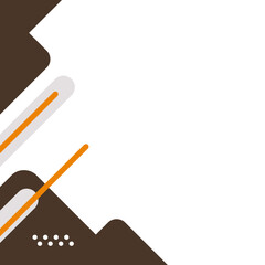 Geometric Rectangle Corner