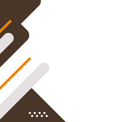 Geometric Rectangle Corner