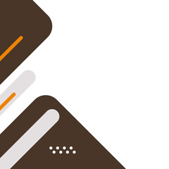 Geometric Rectangle Corner