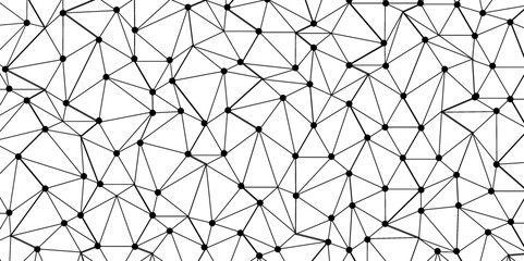 Abstract of simple gray line triangle pattern geometric background. Seamless geometric polygonal repeatable pattern swatch background, Trendy design vector background for web backdrop orpaper print.