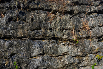 Photo of mountain rock texture suitable for background