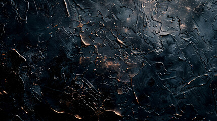 Textured Black Grunge Background