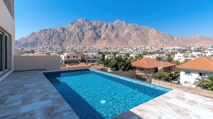 Modern Villa with Infinity Pool and Mountain View   Luxury Real Estate Photography