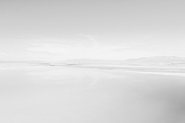 Serene Salt Flat Reflection