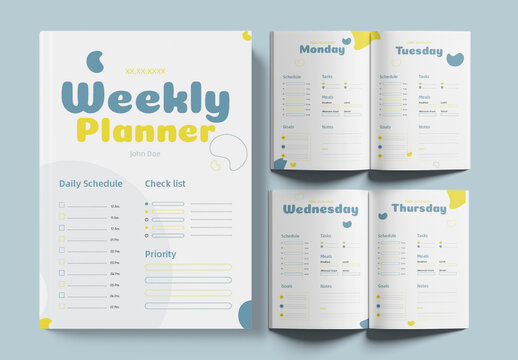 Weekly Planner Layout