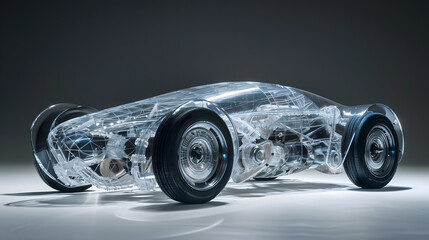 Transparent Car Structure