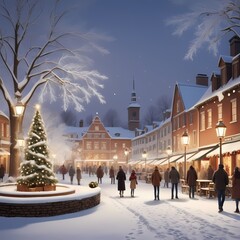 Obraz premium city state university