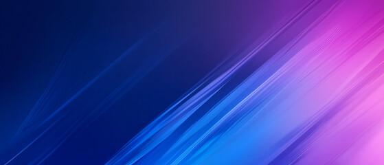 Fototapeta premium Abstract neon and blue gradient background, dark and light blue, purple, pink and violet tones lines and waves 