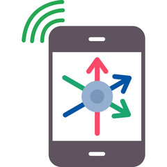 Accelerometer Sensor Icon