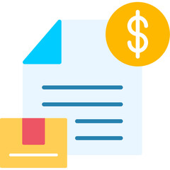 Obraz premium Invoice Icon