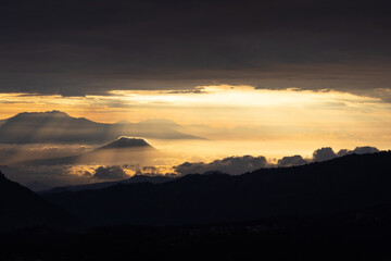 Sunrise near Bromo