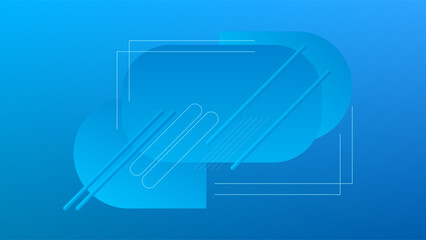 ABSTRACT BACKGROUND GRADIENT BLUE SMOOTH LIQUID COLORFUL DESIGN WITH GEOMETRIC SHAPES VECTOR TEMPLATE GOOD FOR MODERN WEBSITE, WALLPAPER, COVER DESIGN 