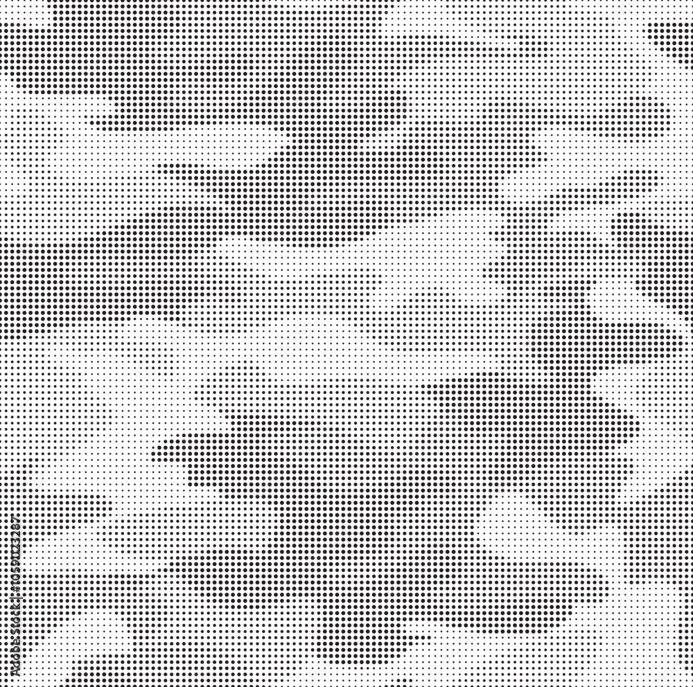Poster abstract halftone trendy camouflage military pattern. vector camouflage dotted pattern for clothing 