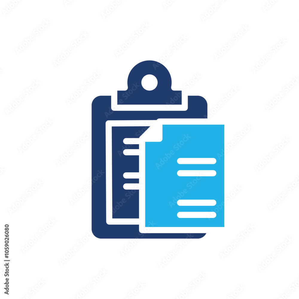 Aufkleber report colored icon vector design good for web or mobile app