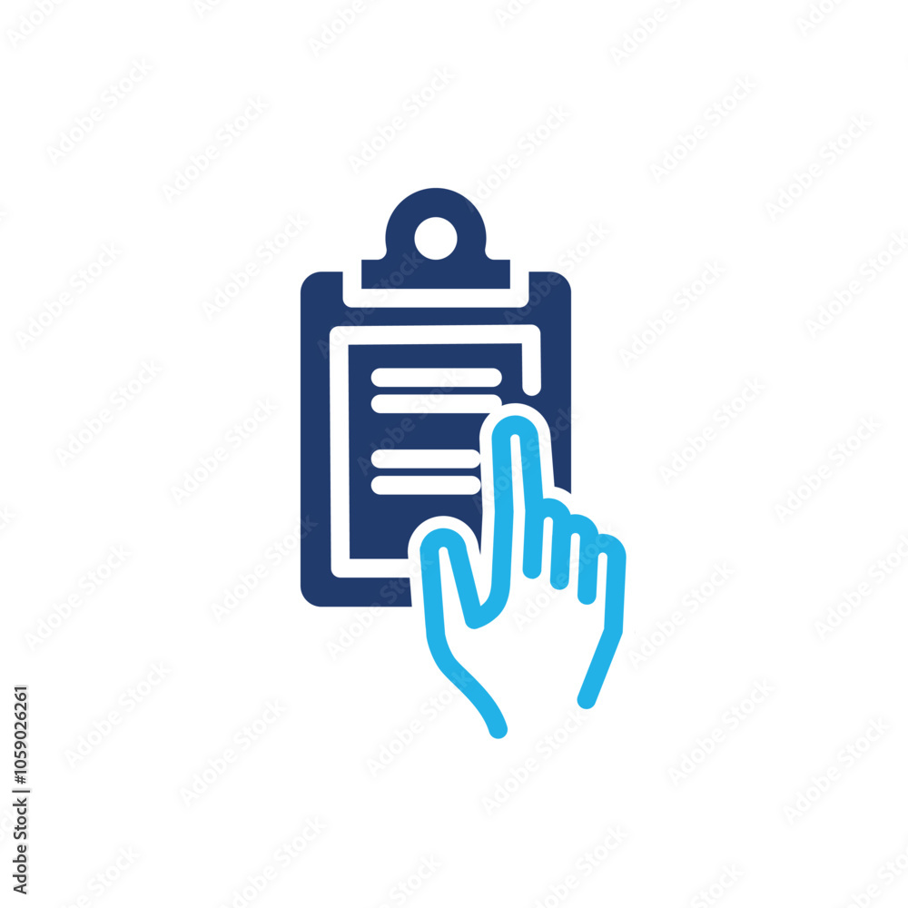 Aufkleber report colored icon vector design good for web or mobile app