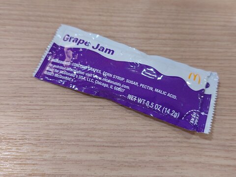 Mcdonalds grape jam in Jordan, Hong Kong