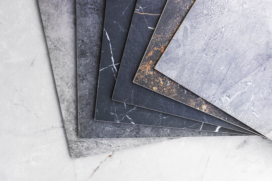 Tile of factory manufacturing porcelain stoneware panels cut to size