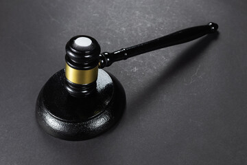 Court of Justice, Law and Rule Concept, Judges Gavel on The Table