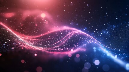Fototapeta premium Futuristic abstract digital background ideal for technological science applications