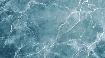 Obraz premium Blue Marble Texture with White Veins. Generative ai