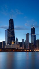 Fototapeta premium city skyline