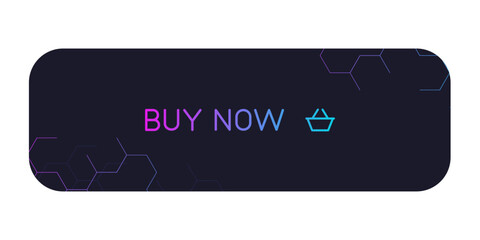 Dark abstract CTA button: Buy now.