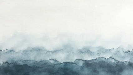 Obraz premium Abstract horizontal watercolor background. Hand drawn vector texture. Brush stroked painting pastel color watercolour