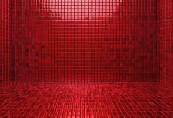 Golden mosaic wall background. 
