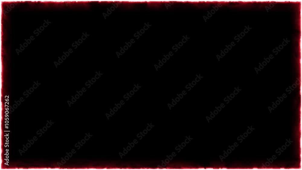 Poster seamless loop animation rectangle frame 4k video motion graphic. animated borders frame glowing neon