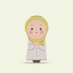 Chibi Hijab Girl