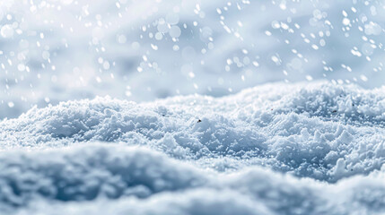 Obraz premium White snow background