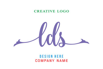LDS  lettering logo is simple, easy to understand and authoritative