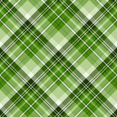 Seamless pattern in magical green colors for plaid, fabric, textile, clothes, tablecloth and other things. Vector image. 2