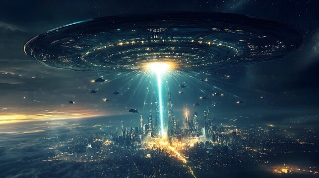 Massive Alien Mothership Obliterates Cities as Humanity Watches Helplessly from the Ground