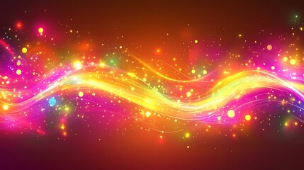 Fototapeta premium Abstract Background with Bright Lights Subtle Blur Background with Space for Custom Text