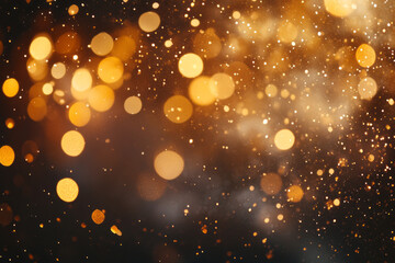 golden bokeh and sparkling backgrounds for festive celebrations