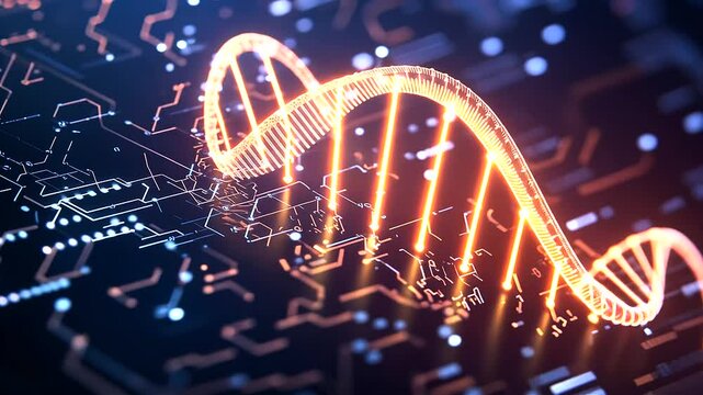 Abstract DNA Technology with Artificial Intelligence Elements