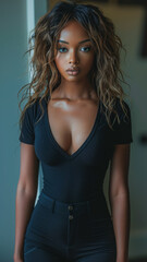 Naklejka premium Portrait of a Sexy Woman