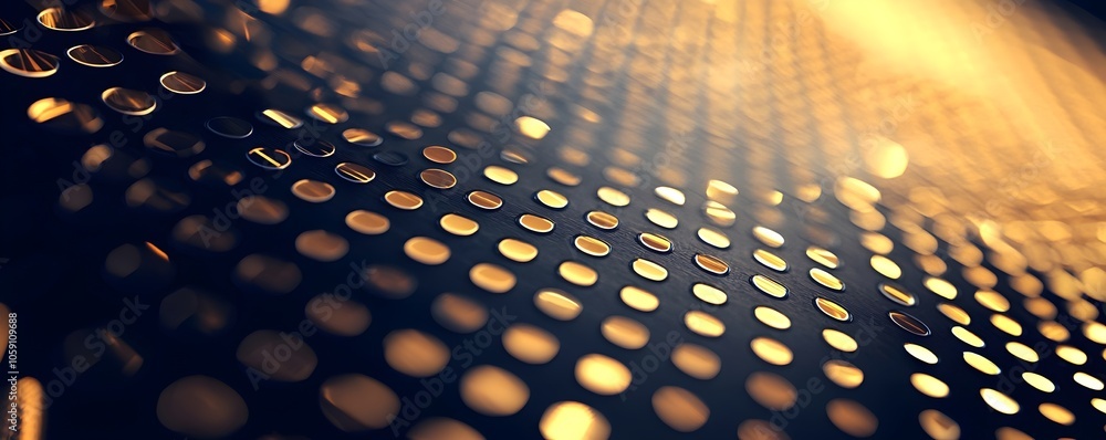 Poster vibrant abstract marketing composition with shimmering reflections - pixelated patterns and neon col