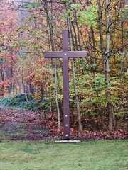 cross on the grave