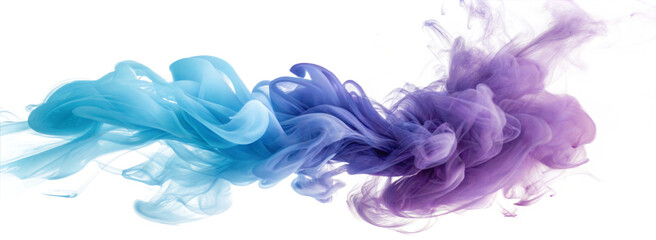 Fototapeta premium A blue smoke cloud and thunderlight design. Magical fluffy mist that glows and has a bolt energy charge overlay in a turquoise design
