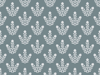 seamless damask pattern.