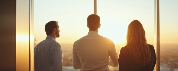 After-Hours Office Camaraderie Business Professionals Engaging in Casual Conversation in Elevator - End of the Day Networking and Team Bonding Moment
