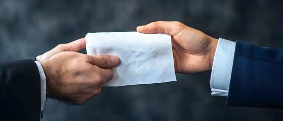 Colleague Offering Tissue to Coworker During Business Meeting Expressing Empathy and Kindness in a Professional Environment